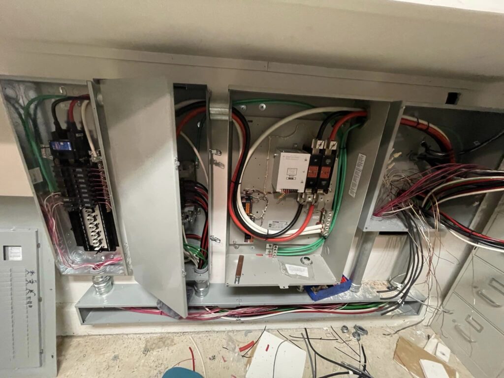 Generator install into a 400A service!